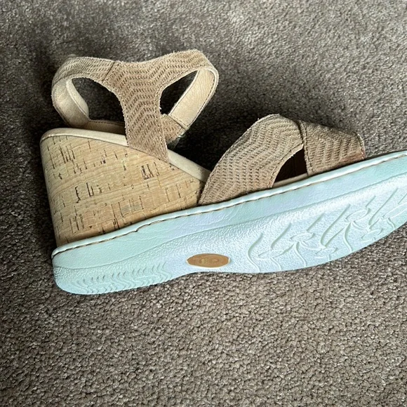 Born woman platform sandals size 8 - Picture 3 of 5